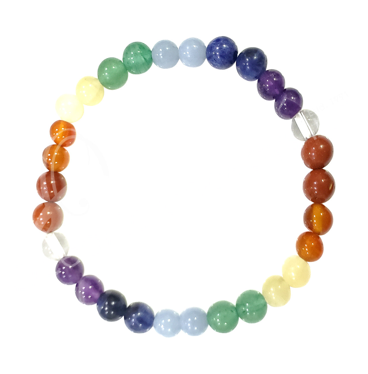 Chakra Beaded Bracelet | 6mm
