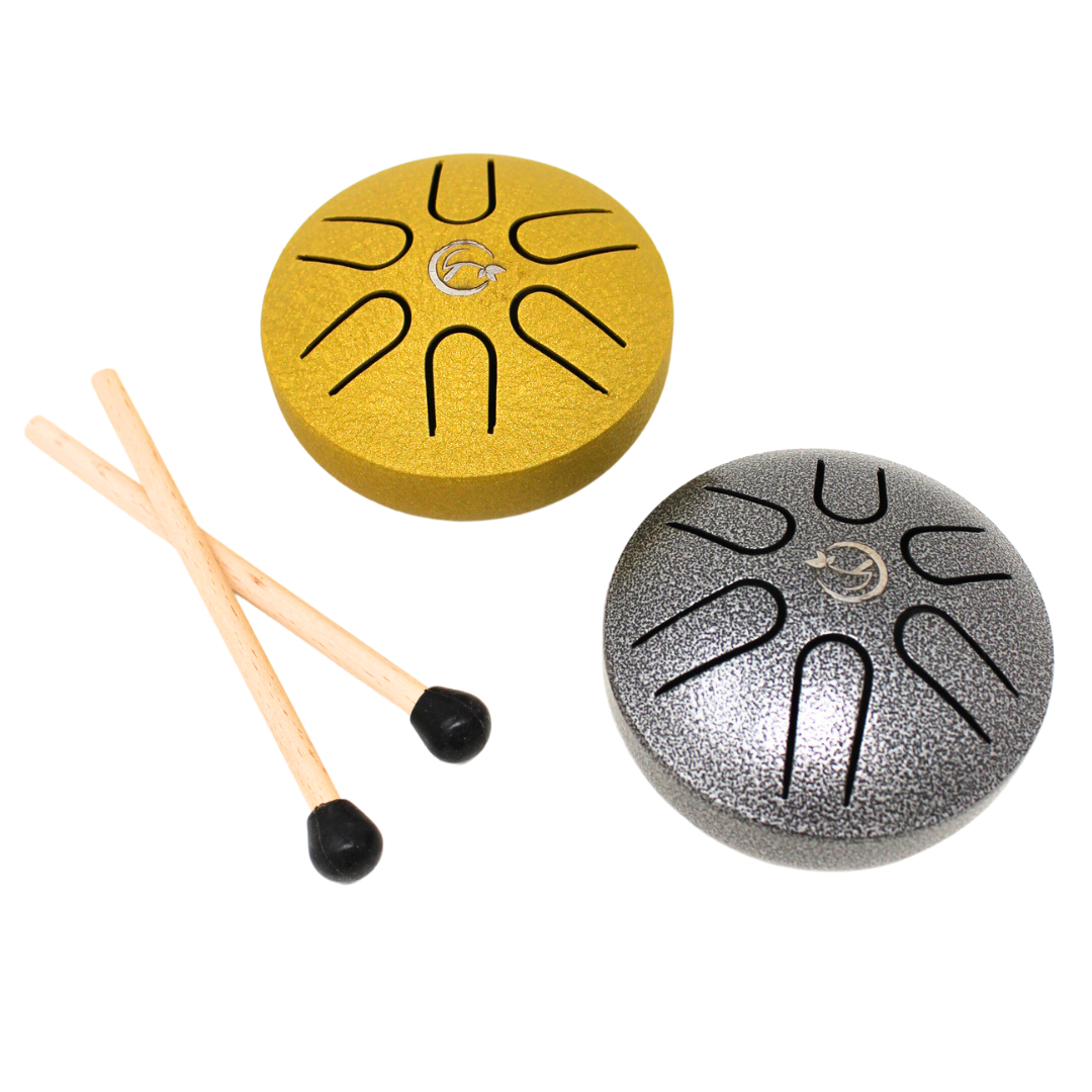 3 Inch Mini Happy Drum (Includes mallets) 