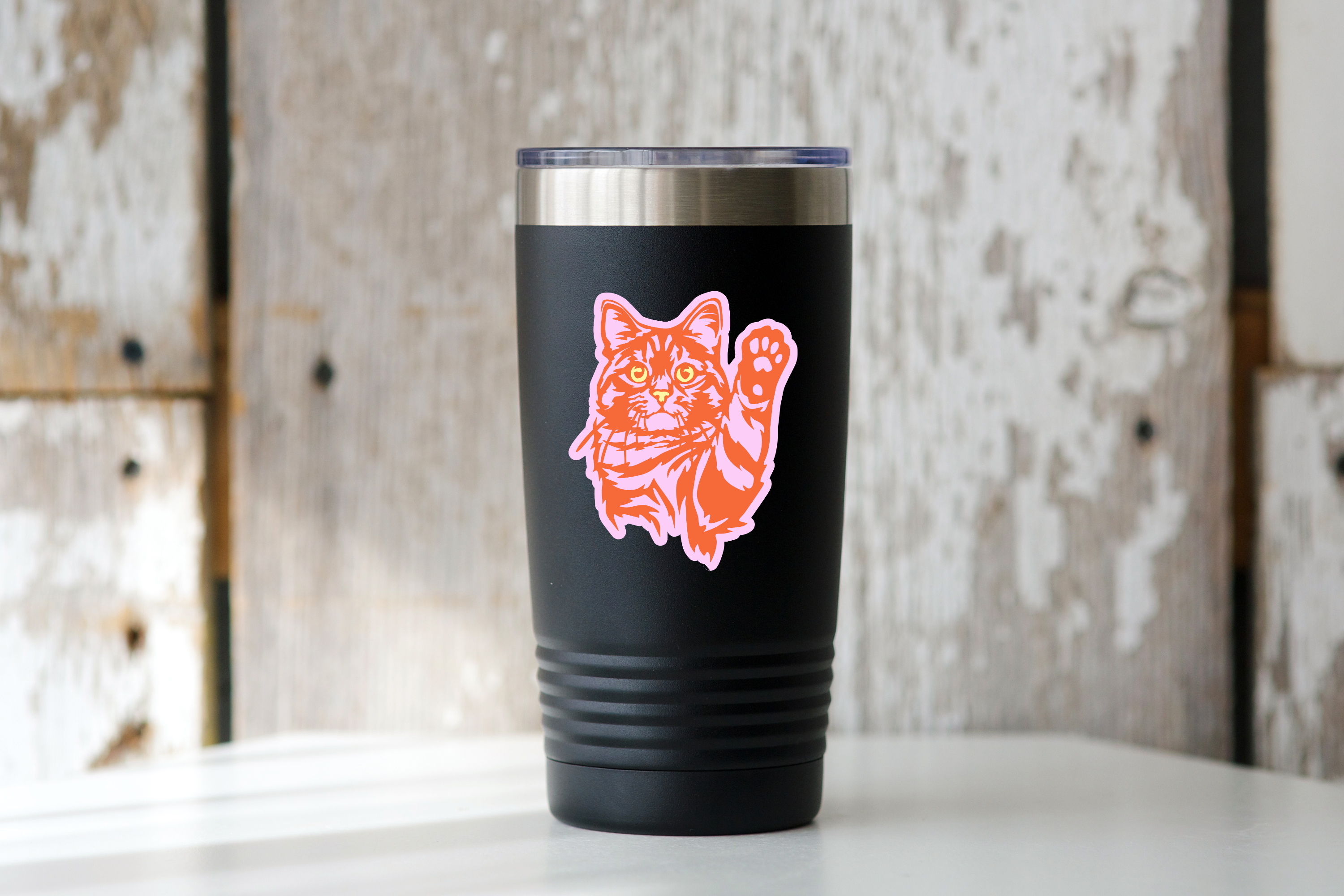 90s Cat Sticker