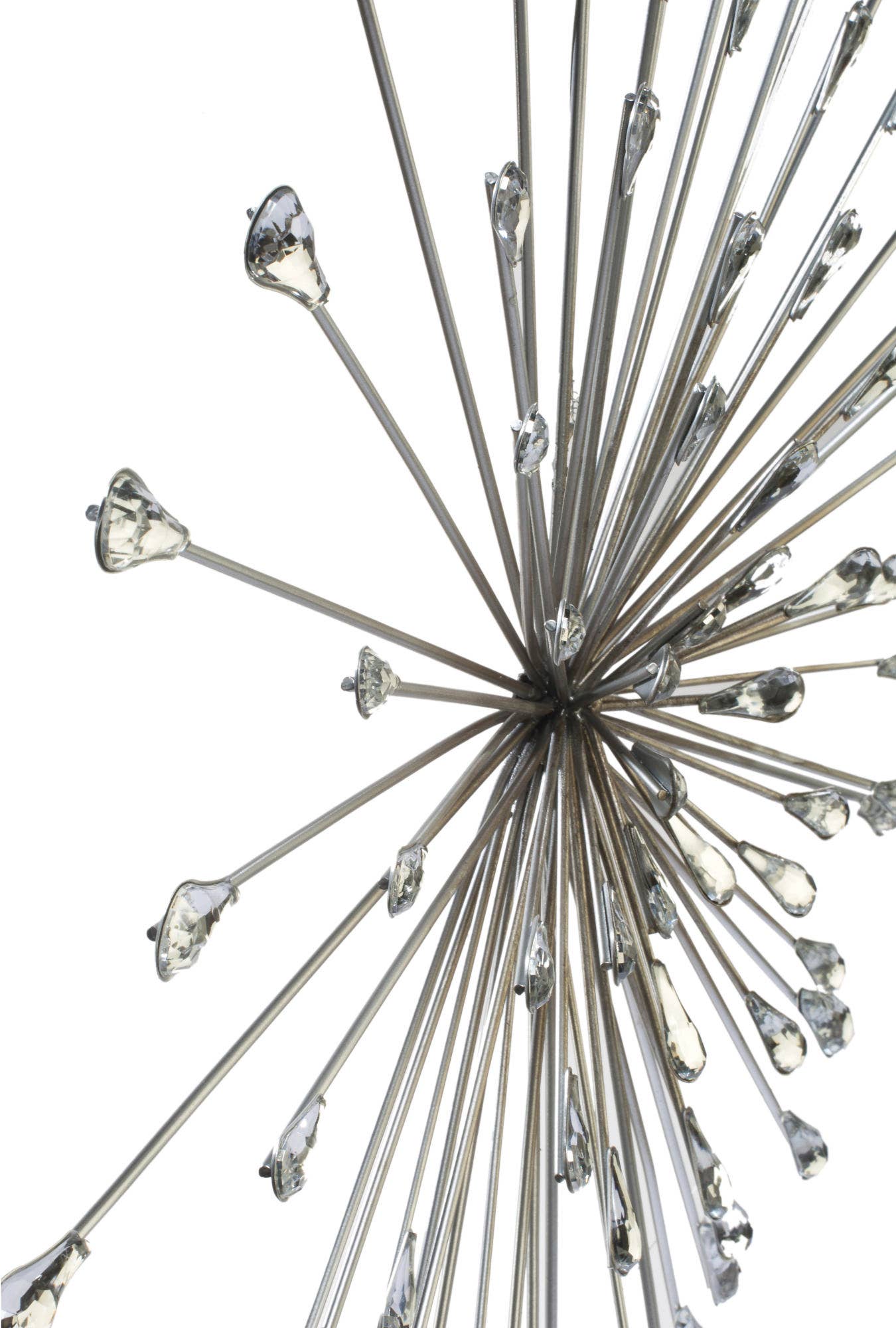 Starburst Wall Art - Silver