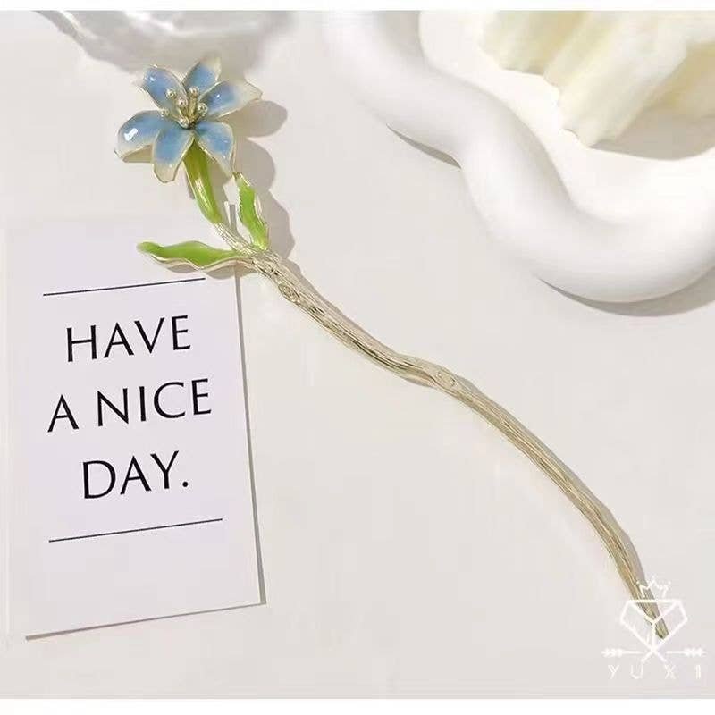 Gardenia Flower Hairpin