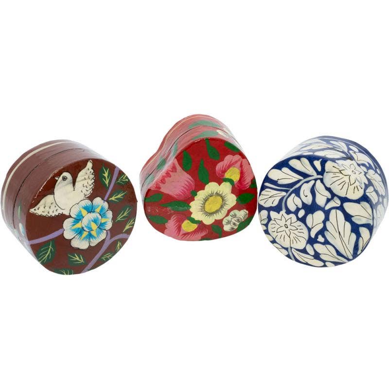 SMALL PAPER MACHE BOX