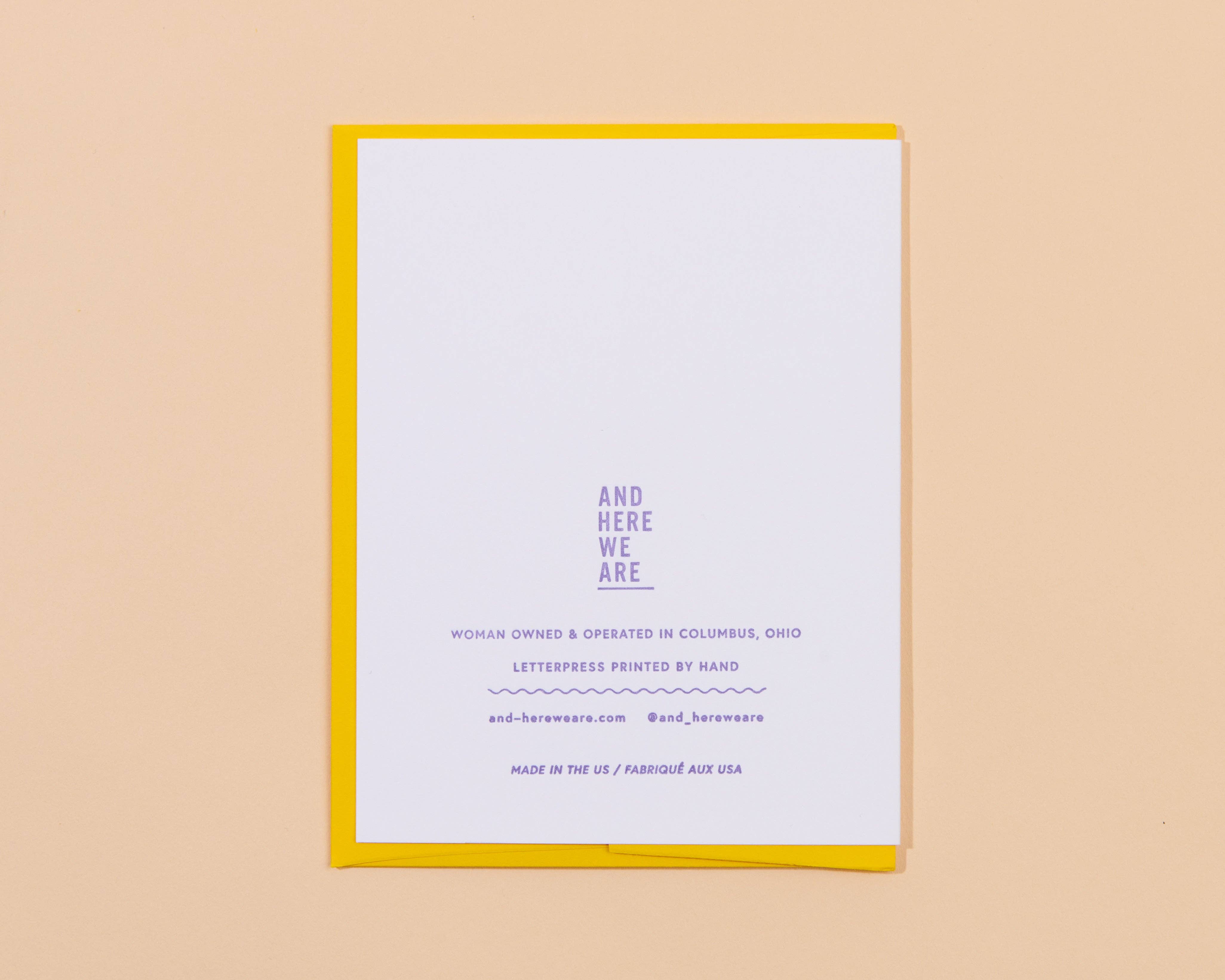 Letterpress Anniversary Card—I'd "I DO" It Again (Clever)