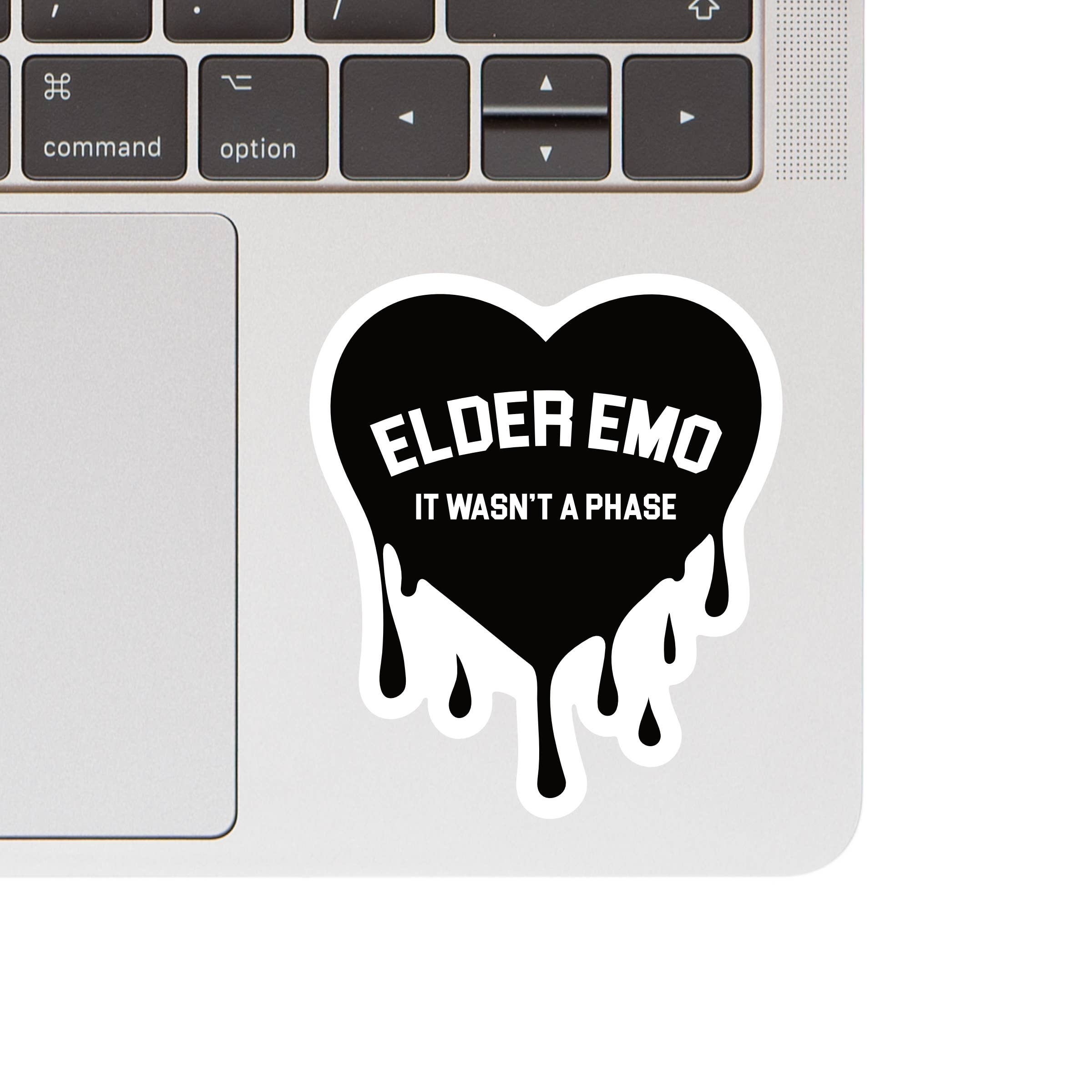Elder Emo Sticker
