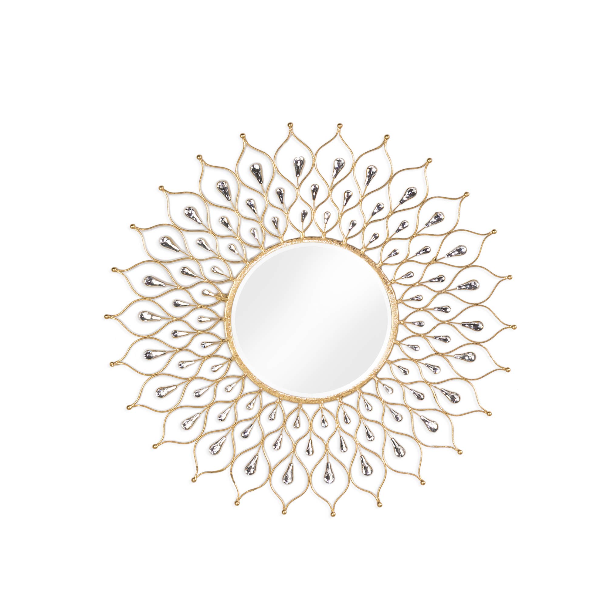 35" Metal StarBurst with Mirror