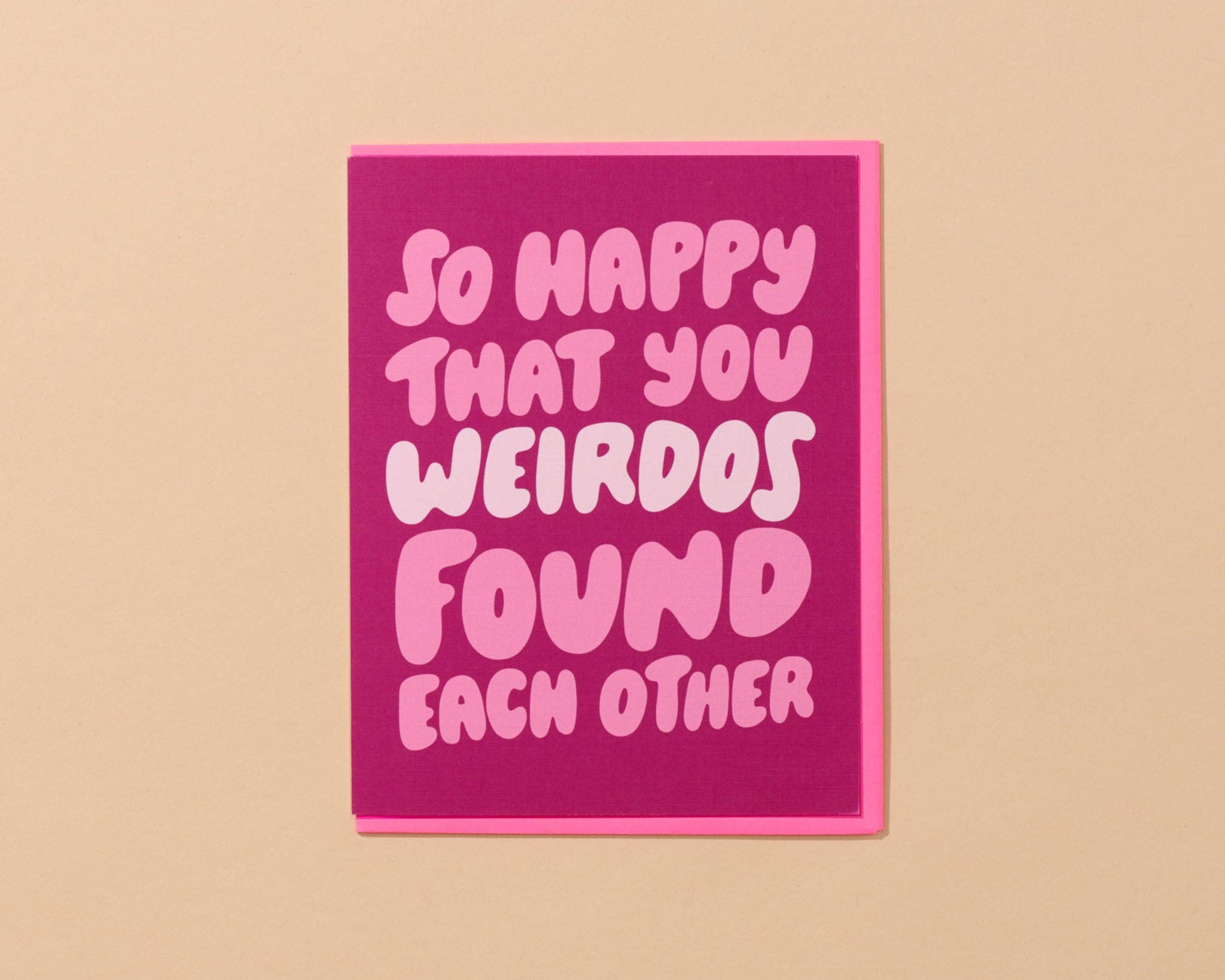 Wedding & Anniversary Card by Your Gal Kiwi—Weirdos (Witty)