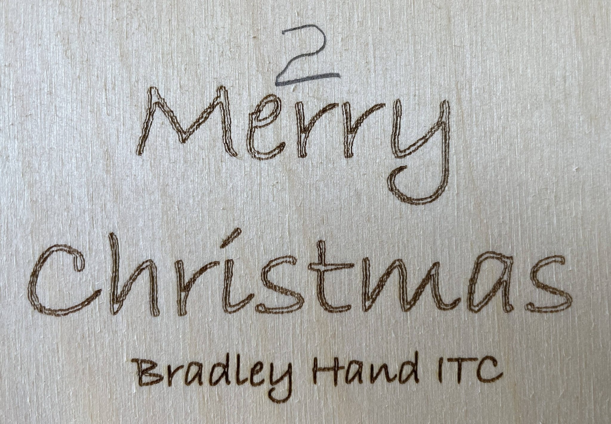 5 String Door Harp Walnut border with Cherry inlay - Spiral Circle