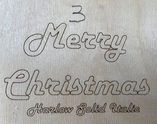 5 String Door Harp Walnut border with Cherry inlay - Spiral Circle