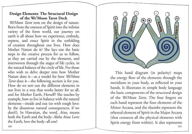 The We'Moon Tarot Card Deck: Featuring art by women from around the world