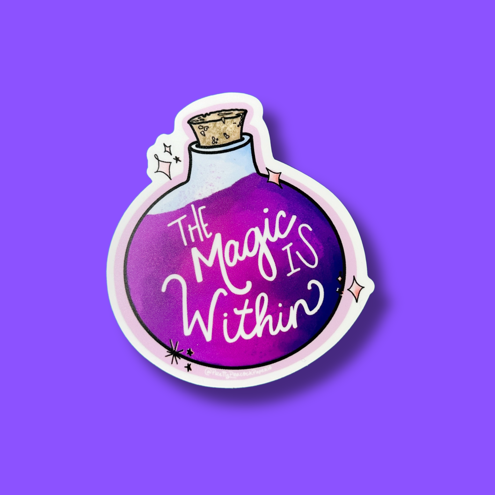 The Magic is Within Sticker