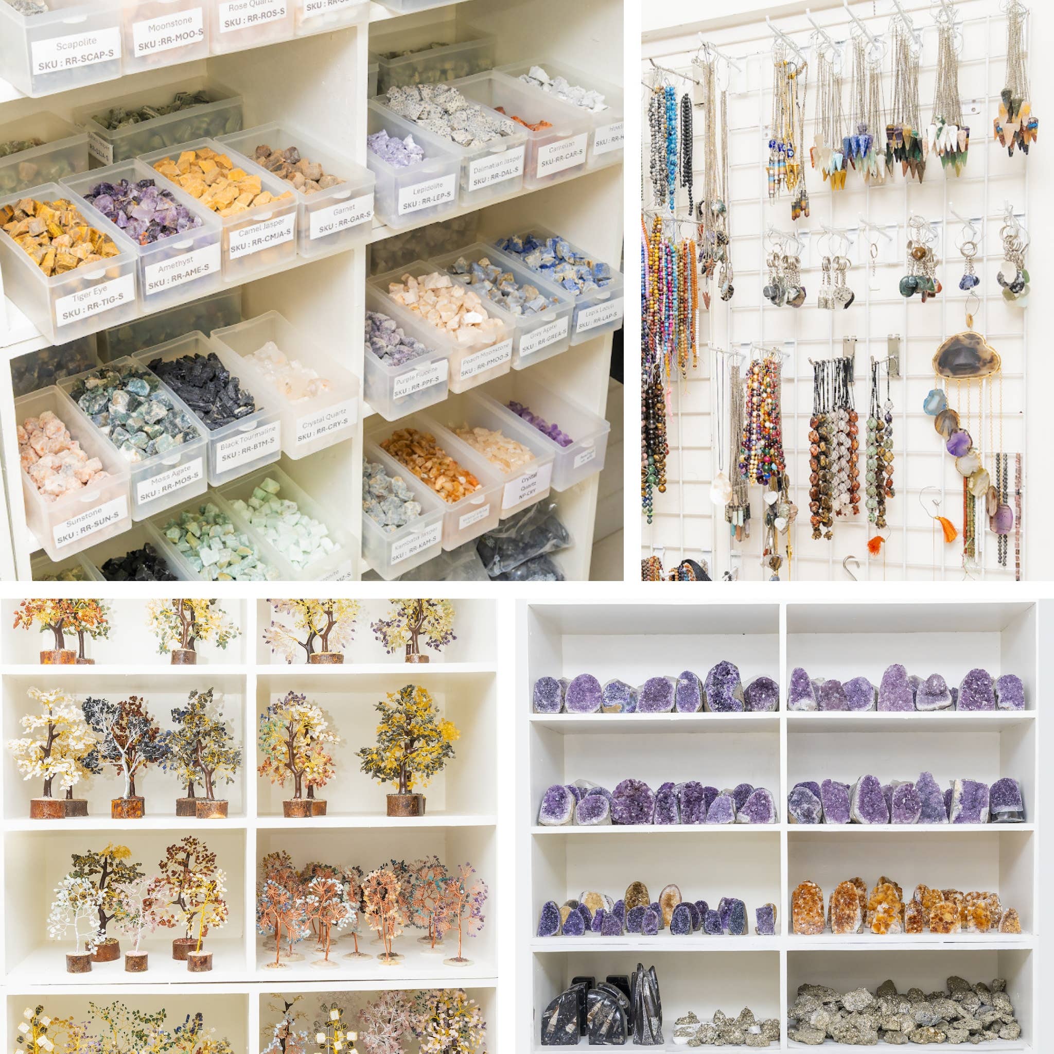 Wish Stones | Palm Stones | Crystal Thumb Stones
