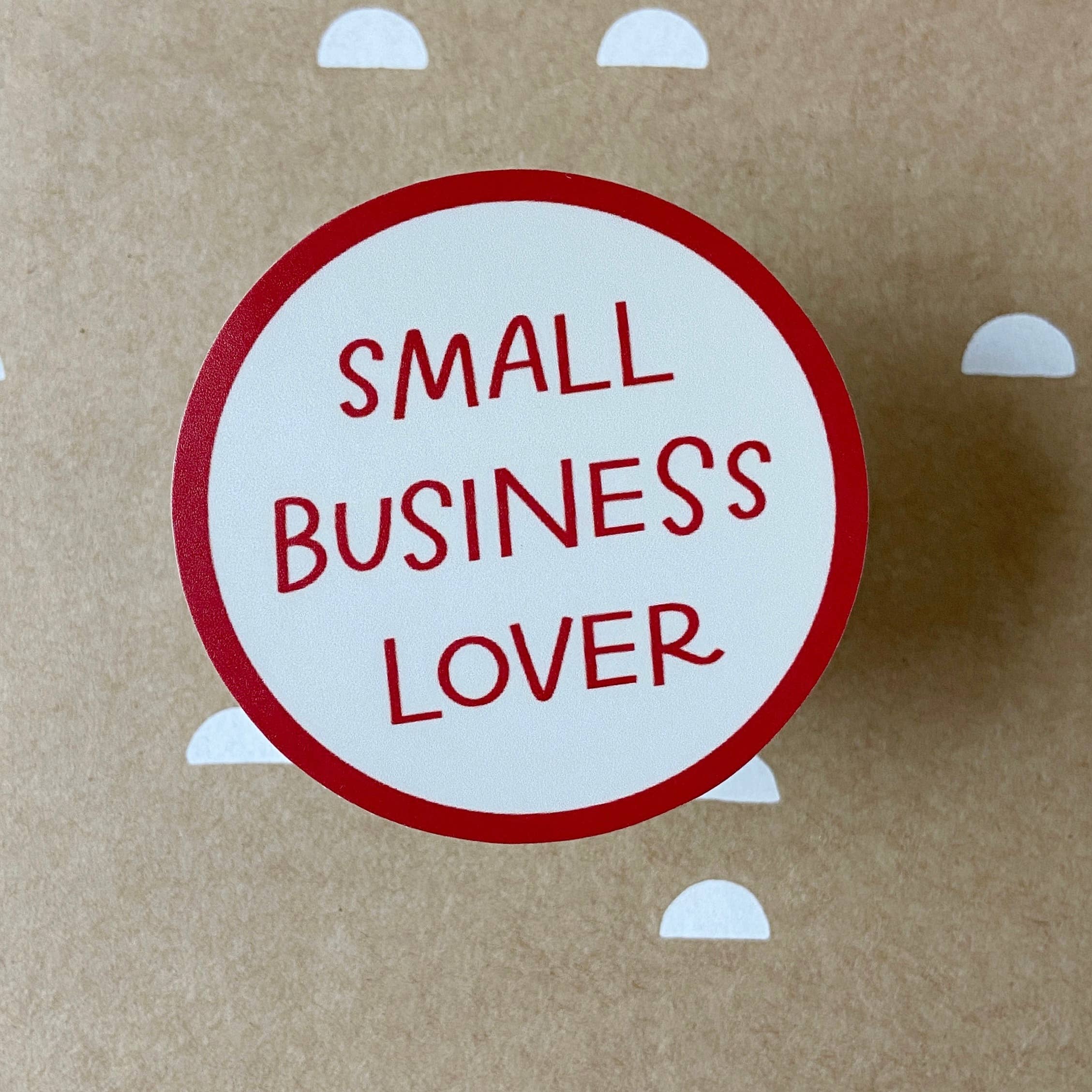 Small Business Lover Sticker