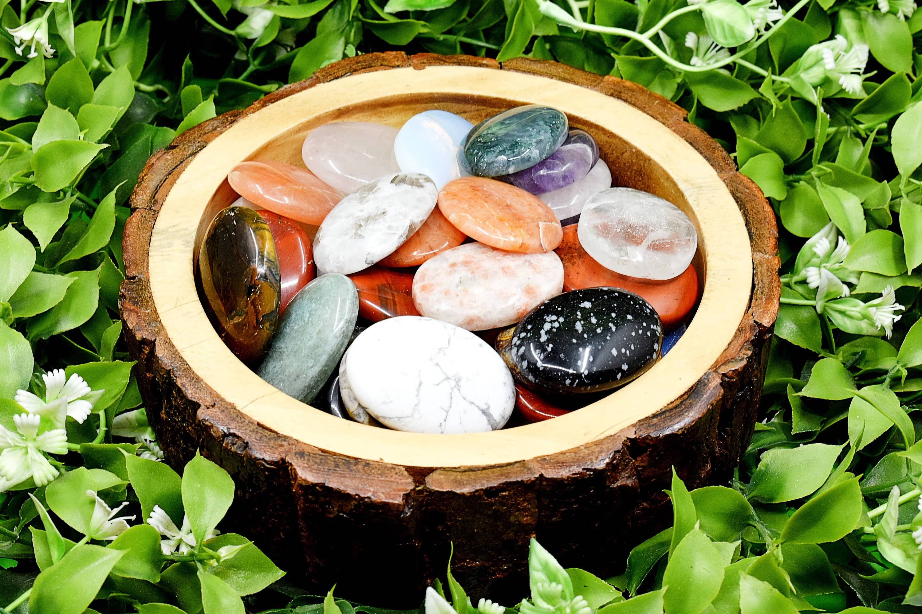 Wish Stones | Palm Stones | Crystal Thumb Stones