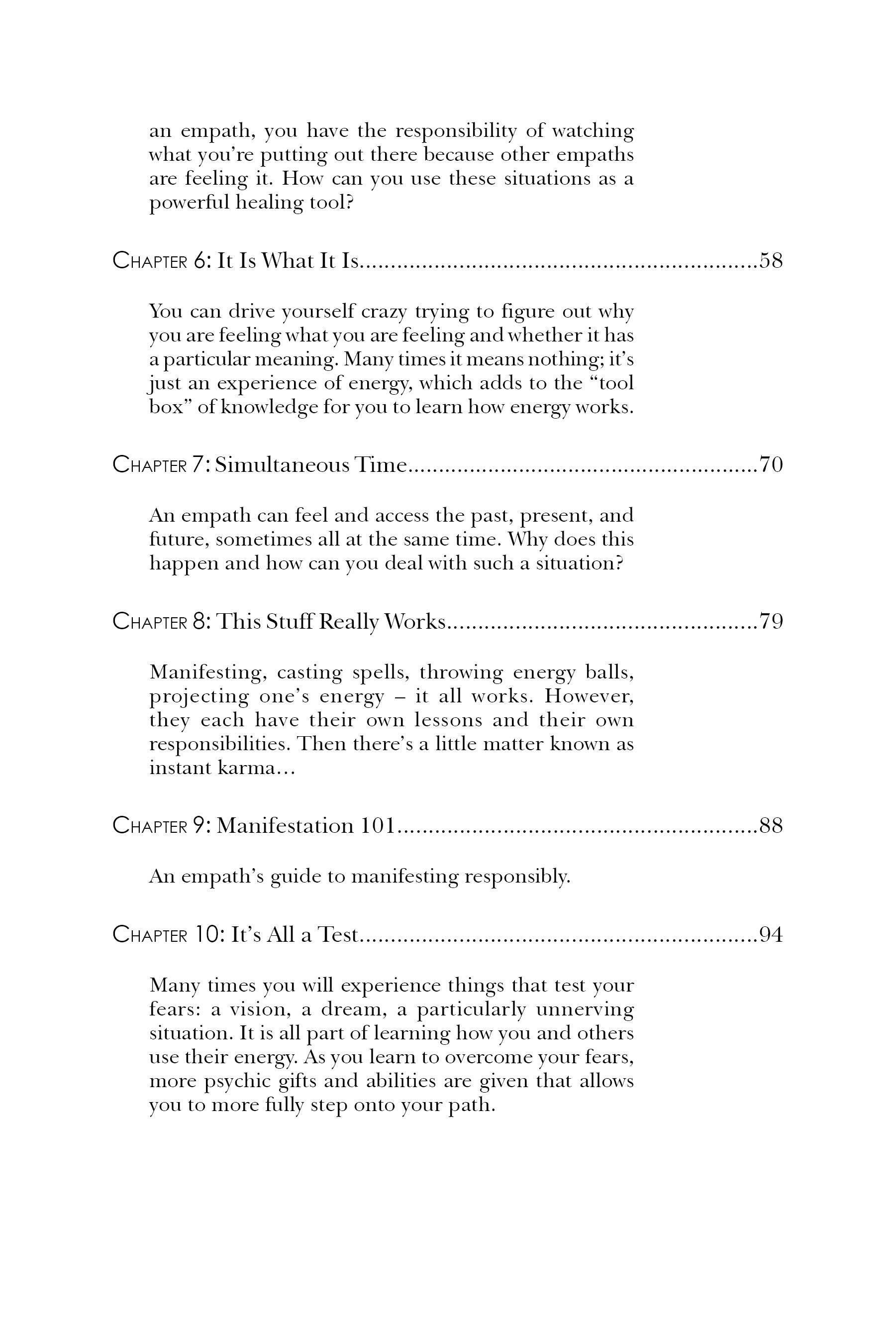 The Reluctant Empath - Adult Book