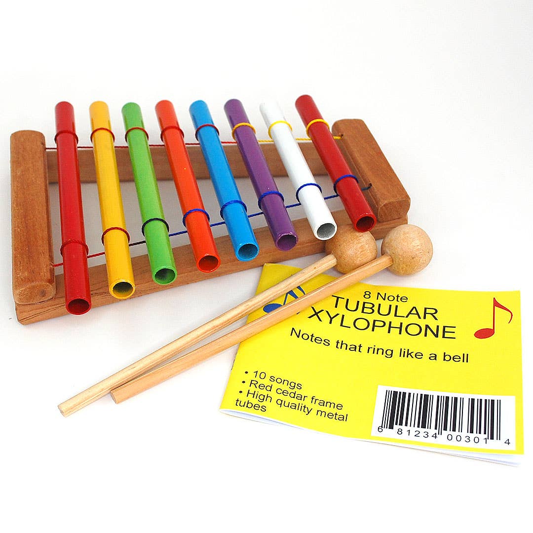 8 Note Tubular Xylophone - Spiral Circle