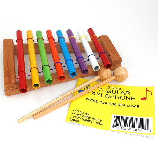 8 Note Tubular Xylophone - Spiral Circle