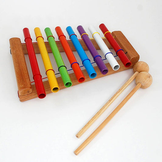 8 Note Tubular Xylophone - Spiral Circle