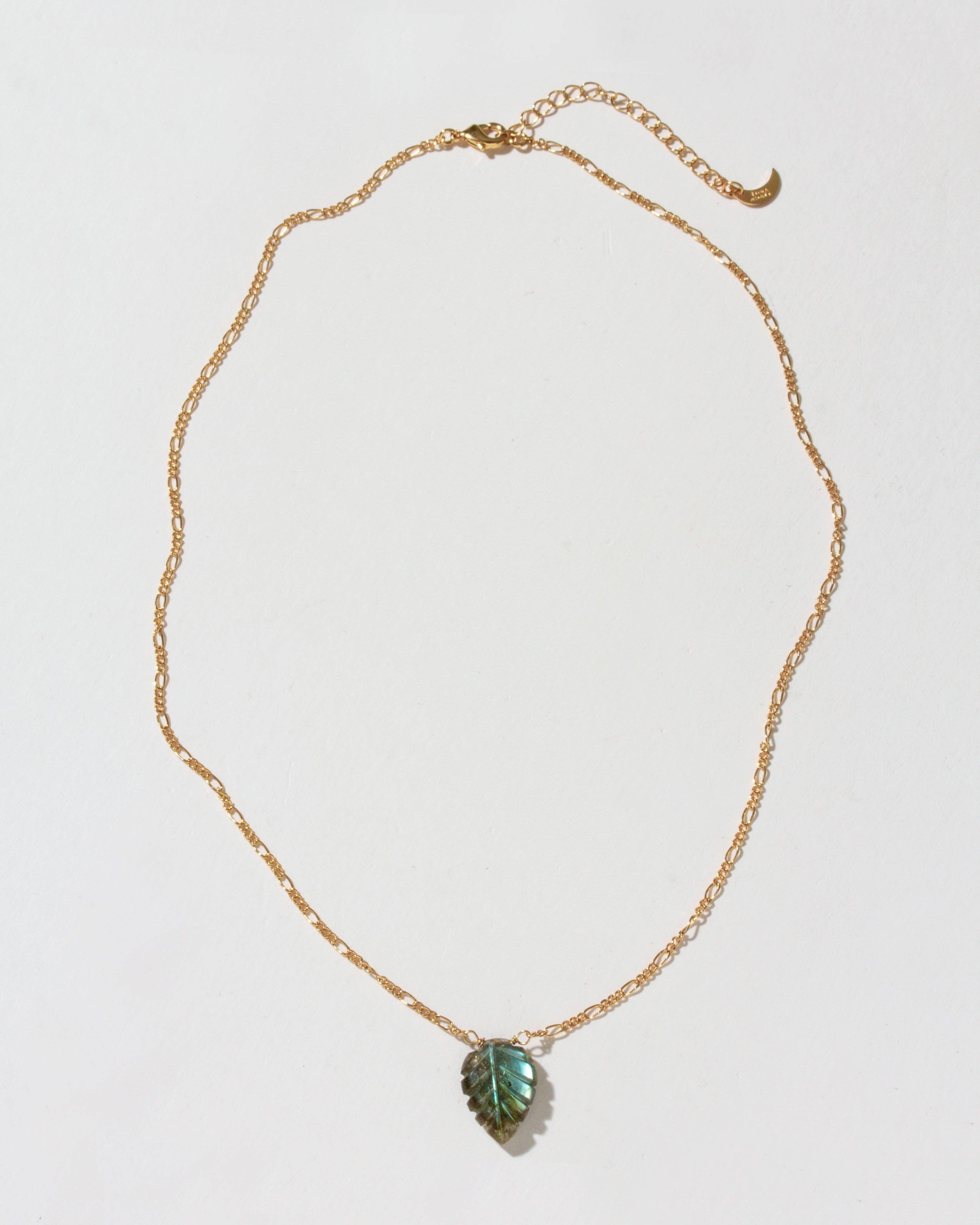 Secret Garden Gemstone Necklace | Labradorite
