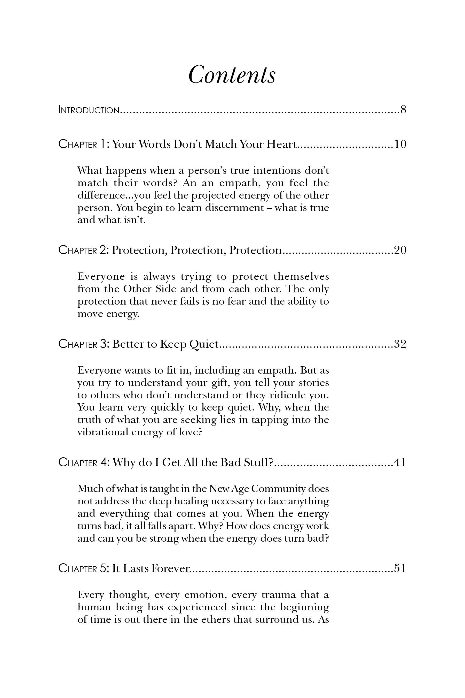 The Reluctant Empath - Adult Book