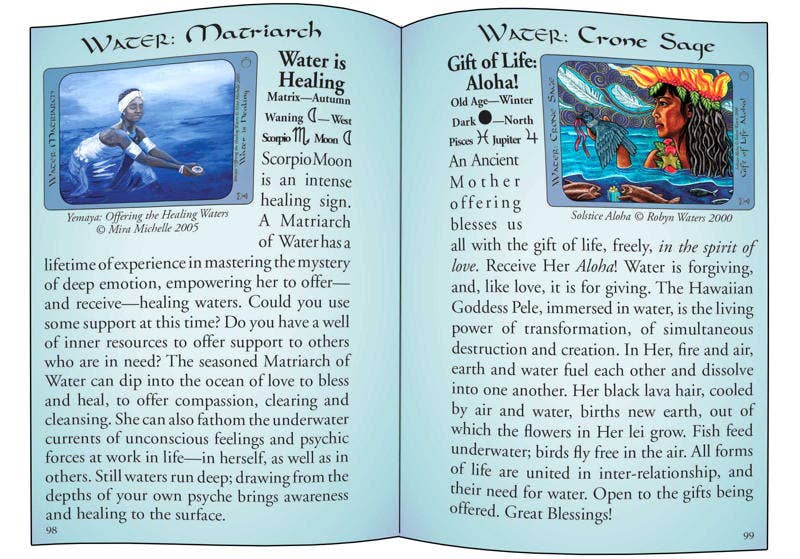 The We'Moon Tarot Card Deck: Featuring art by women from around the world