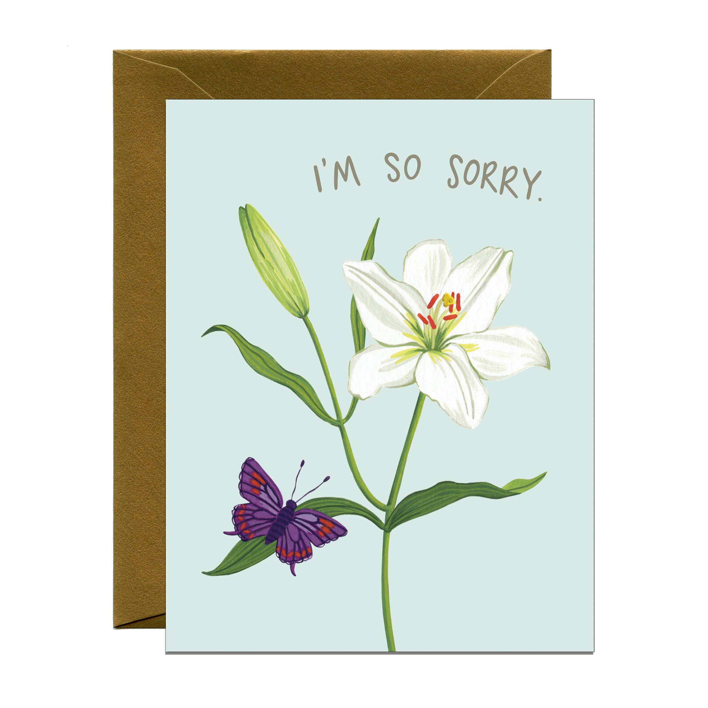 I'm Sorry Sympathy Card