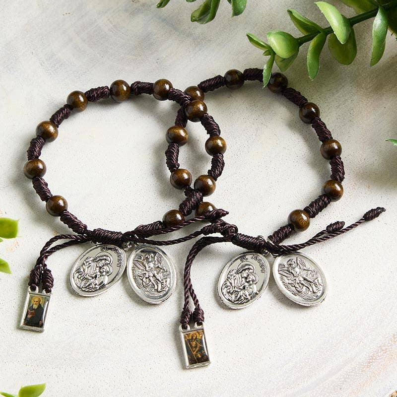 Saint Michael Rosary Bracelet
