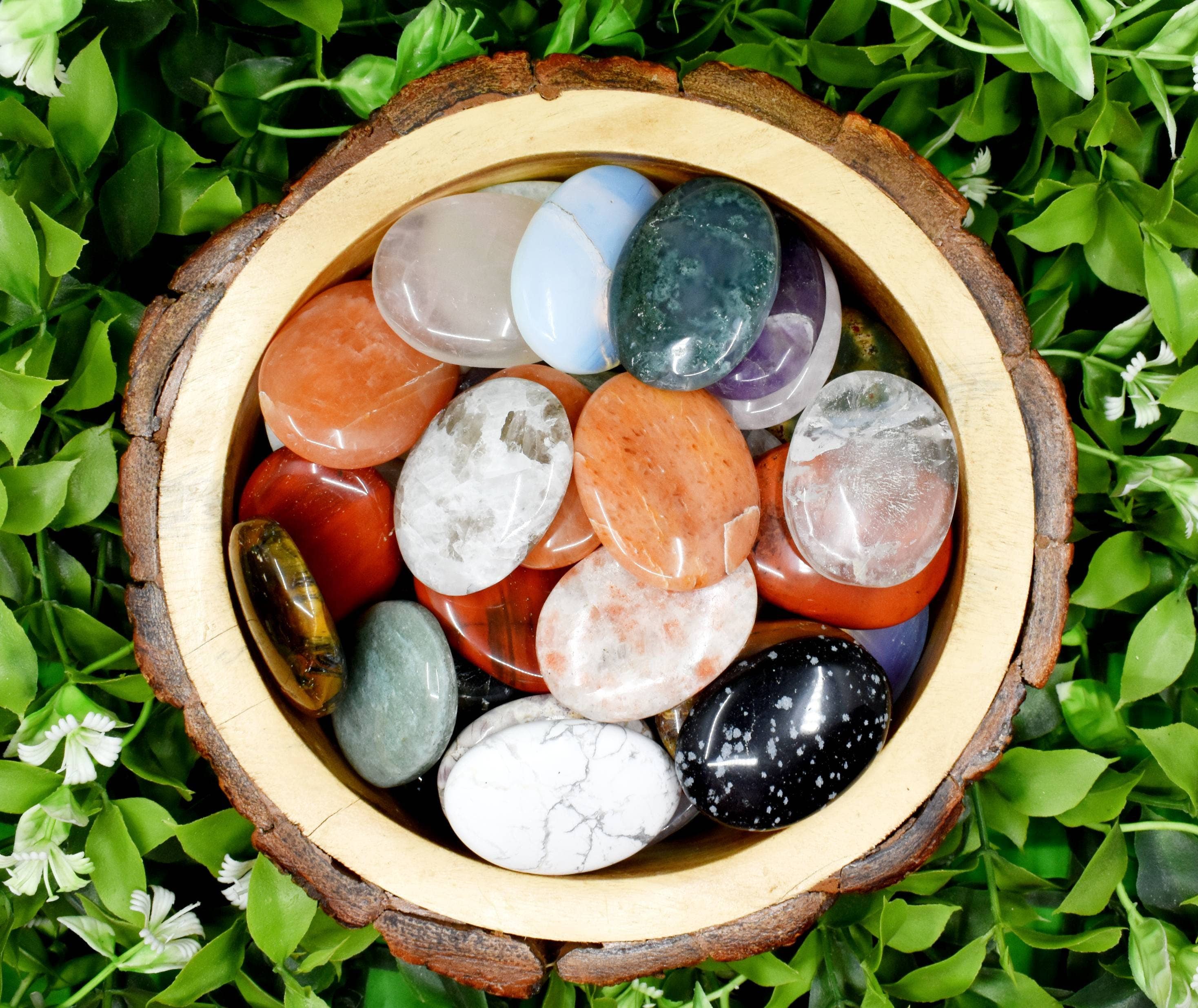 Wish Stones | Palm Stones | Crystal Thumb Stones