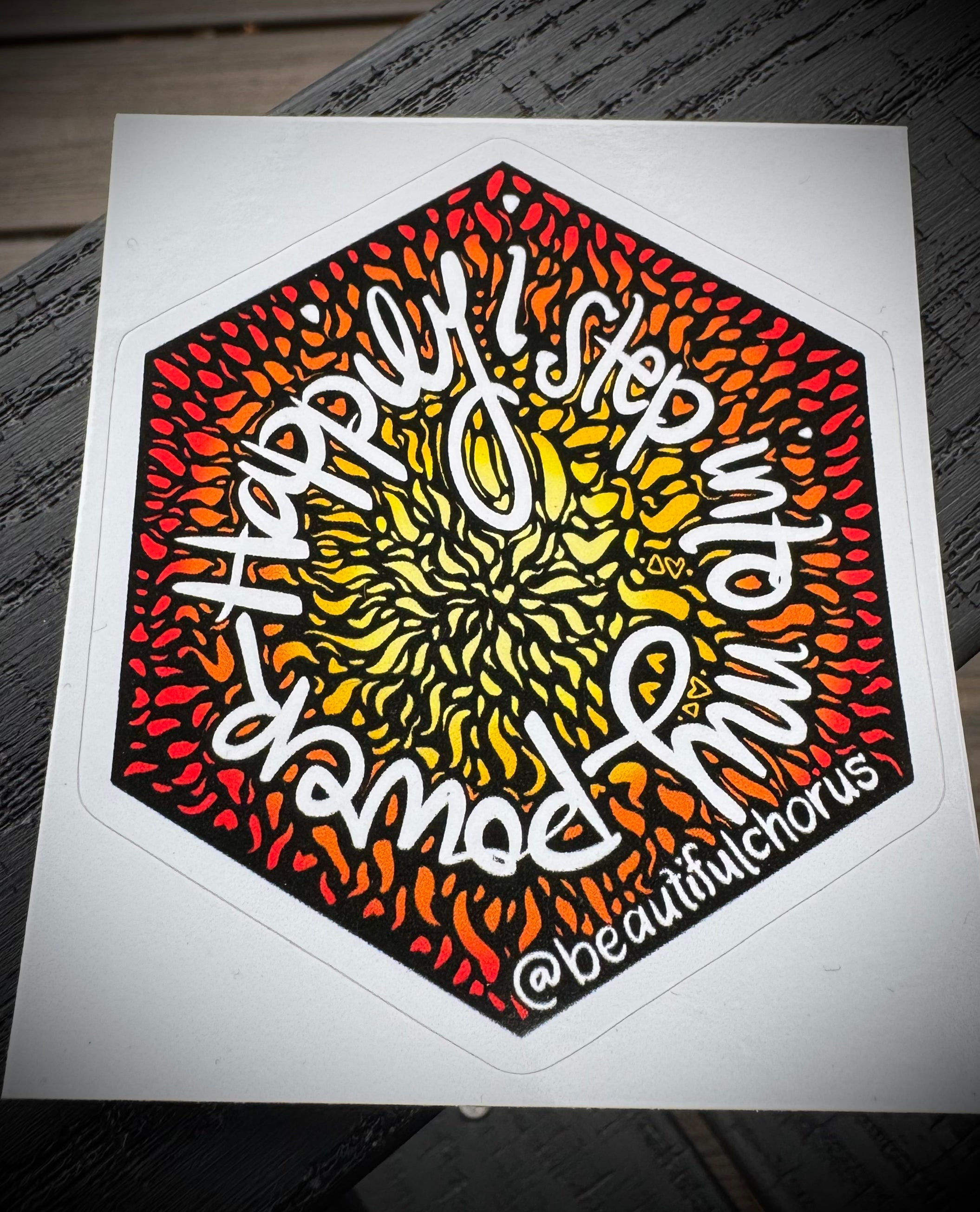 Beautiful Chorus affirmation Stickers