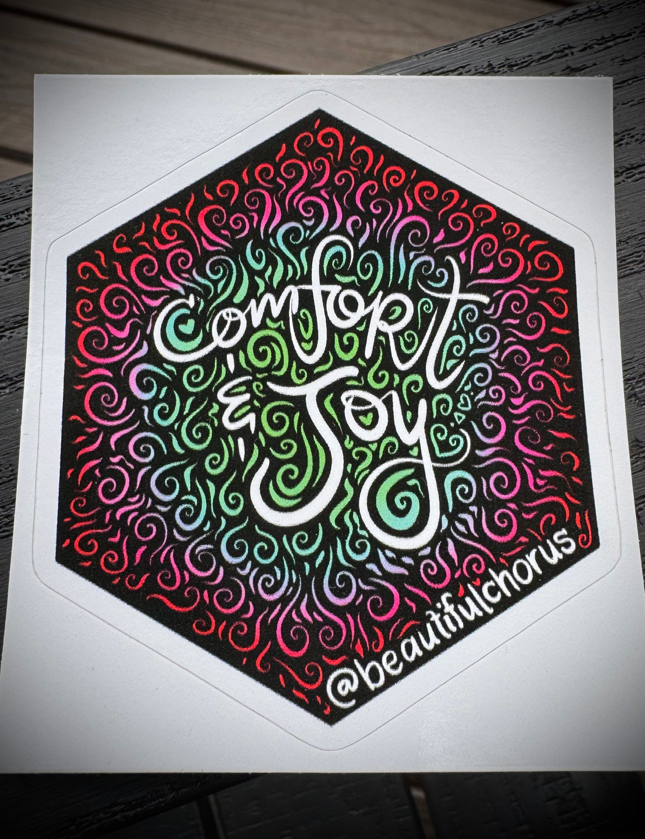 Beautiful Chorus affirmation Stickers