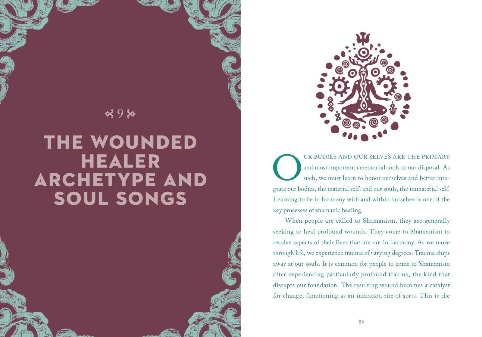 A Little Bit of Shamanism by Ana Campos - Spiral Circle