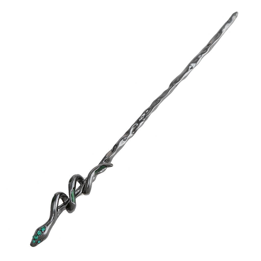 Emerald Eye Snake Hairpins
