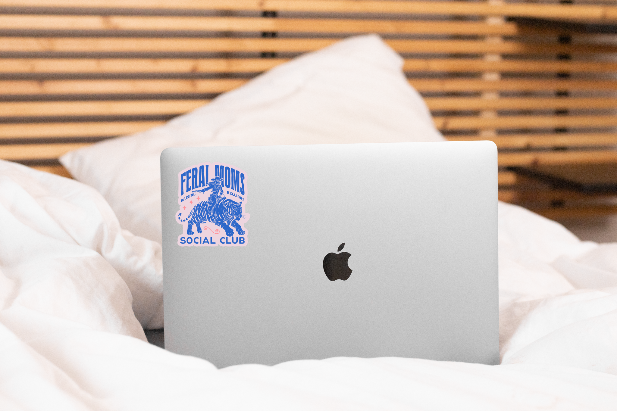Feral Moms Social Club Sticker