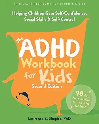 ADHD Workbook For Kids - Spiral Circle