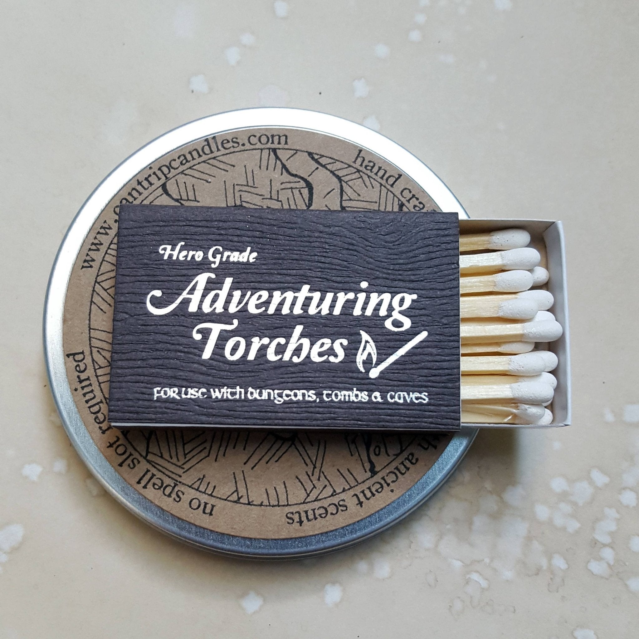 Adventuring Torches: Matchbook - Spiral Circle