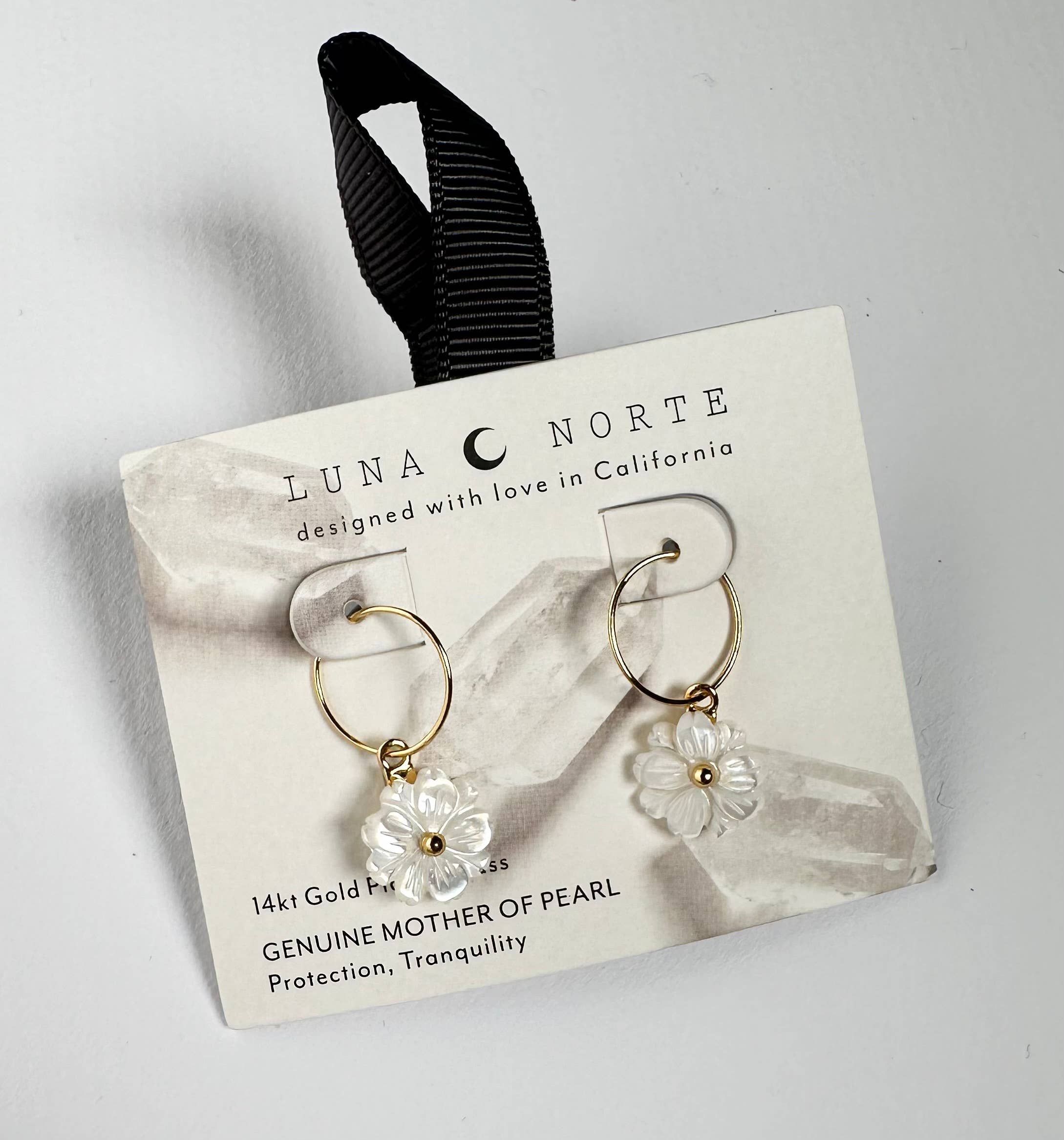 Blooming Hoop Earring