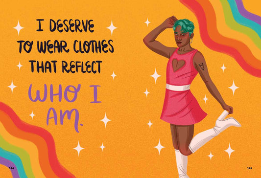 Affirmations for Queer People by Jess Vosseteig - Spiral Circle