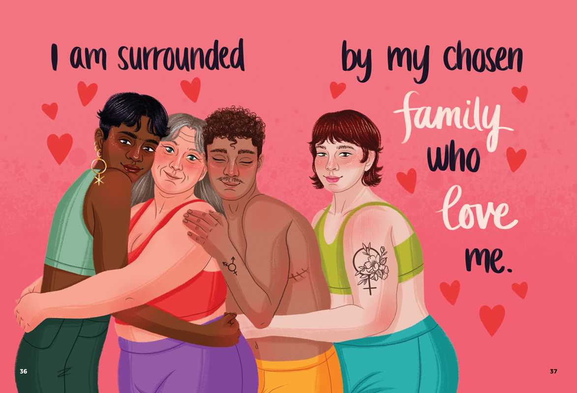 Affirmations for Queer People by Jess Vosseteig - Spiral Circle