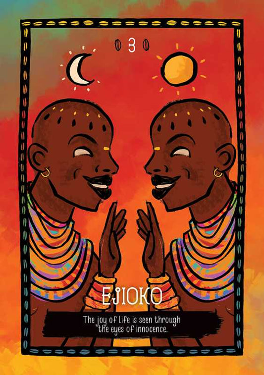 African Gods Oracle by Diego de Oxóssi - Spiral Circle