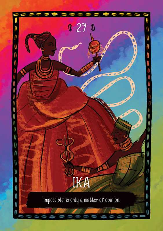 African Gods Oracle by Diego de Oxóssi - Spiral Circle