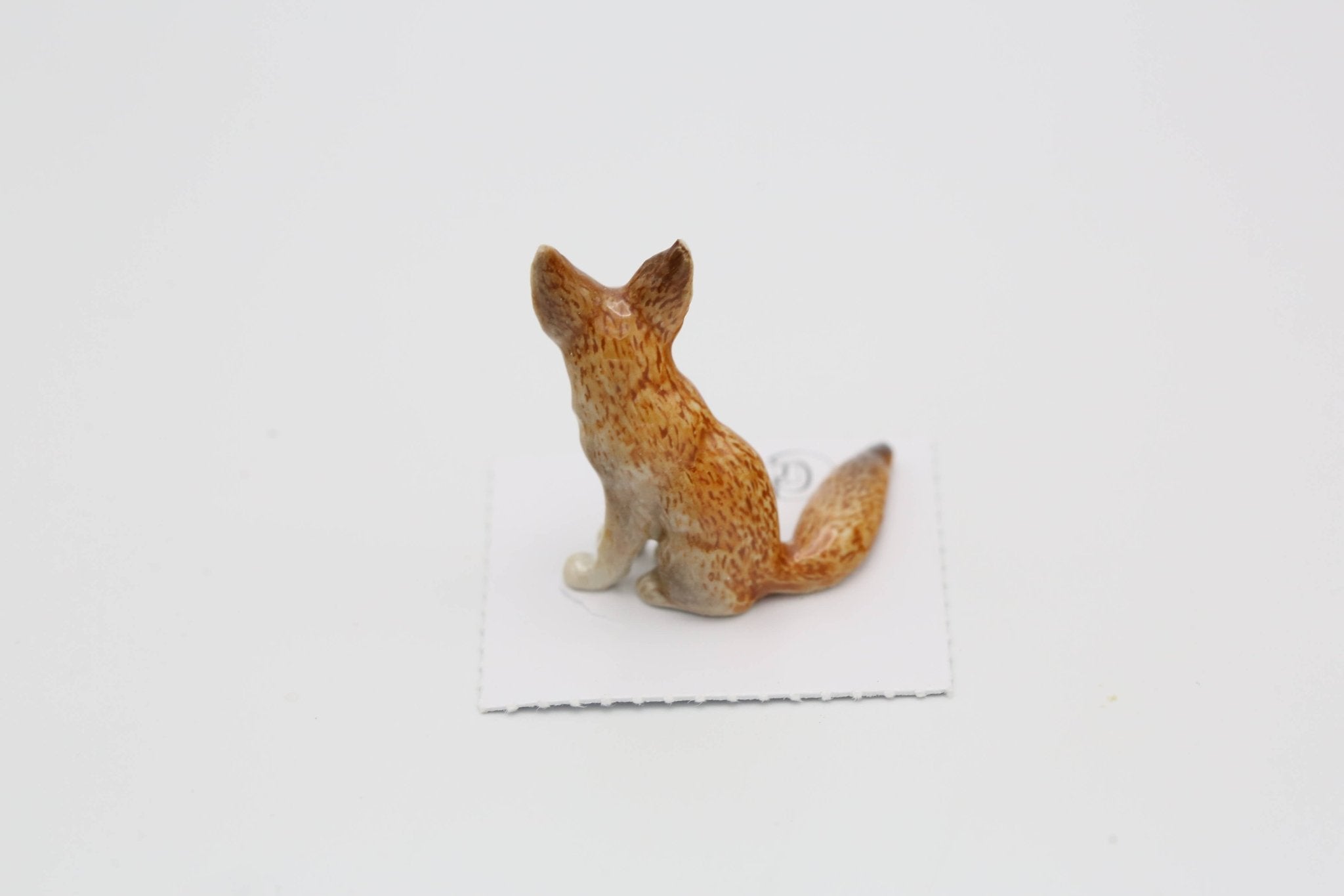 Ageria Fennec Fox Porcelain Miniature - Spiral Circle