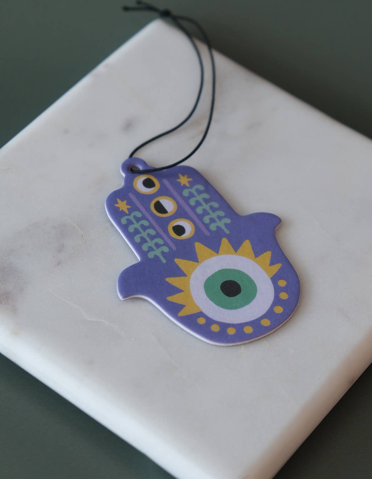 Air Freshener | Hamsa - Spiral Circle