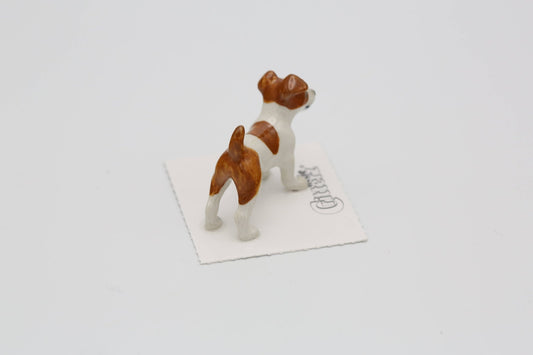 Ajax Jack Russell Porcelain Miniature - Spiral Circle
