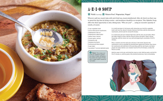Alice in Wonderland: The Official Cookbook - SALE! - Spiral Circle