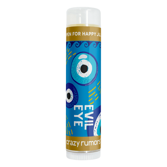 All Natural, Vegan Happy Juju - Evil Eye Lip Balm Gift Box - Spiral Circle