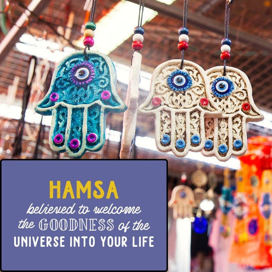 All Natural, Vegan Happy Juju - Hamsa Lip Balm Gift Box - Spiral Circle