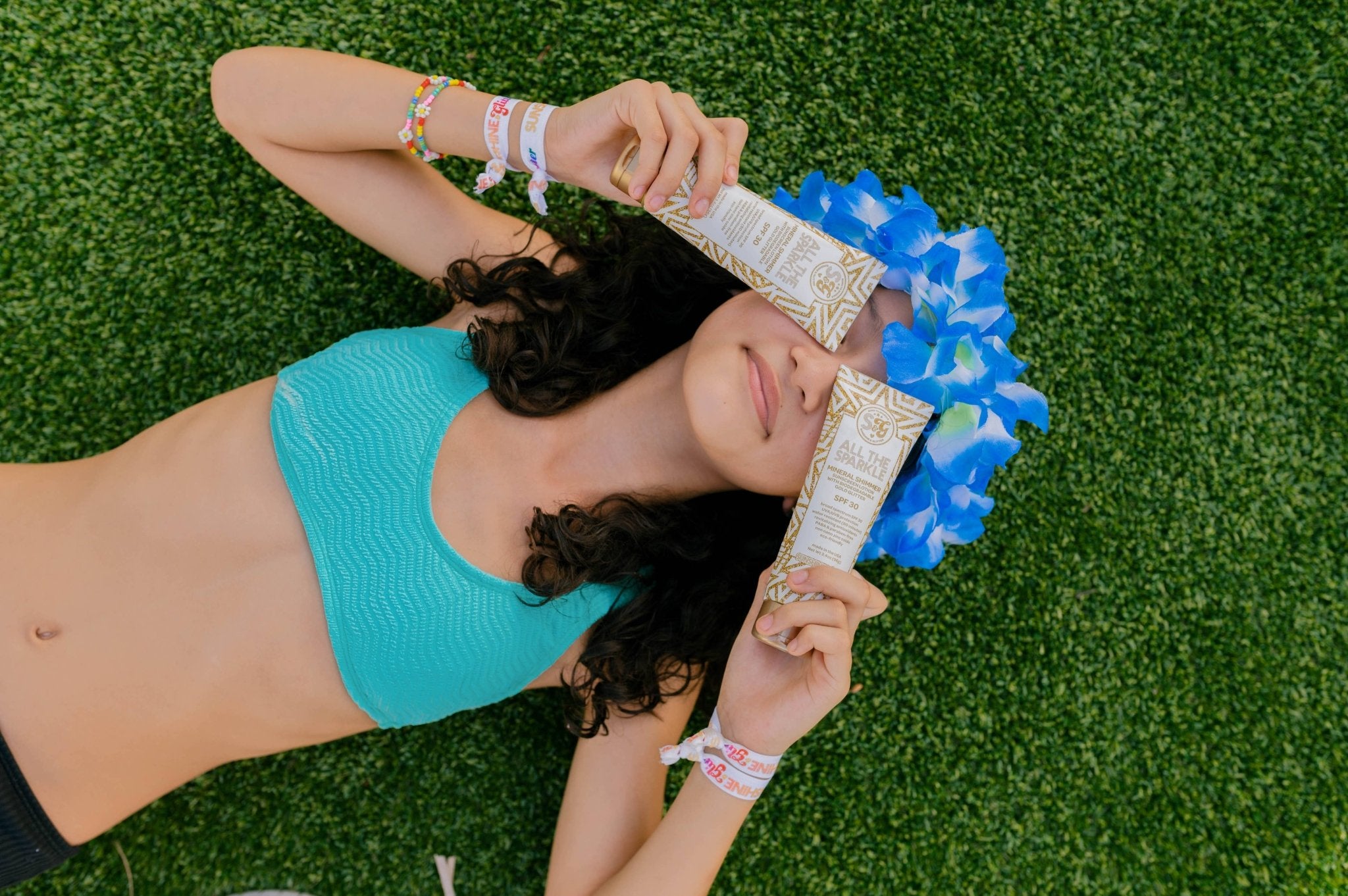 All the Sparkle Mineral Shimmer Sunscreen SPF 30 - Spiral Circle