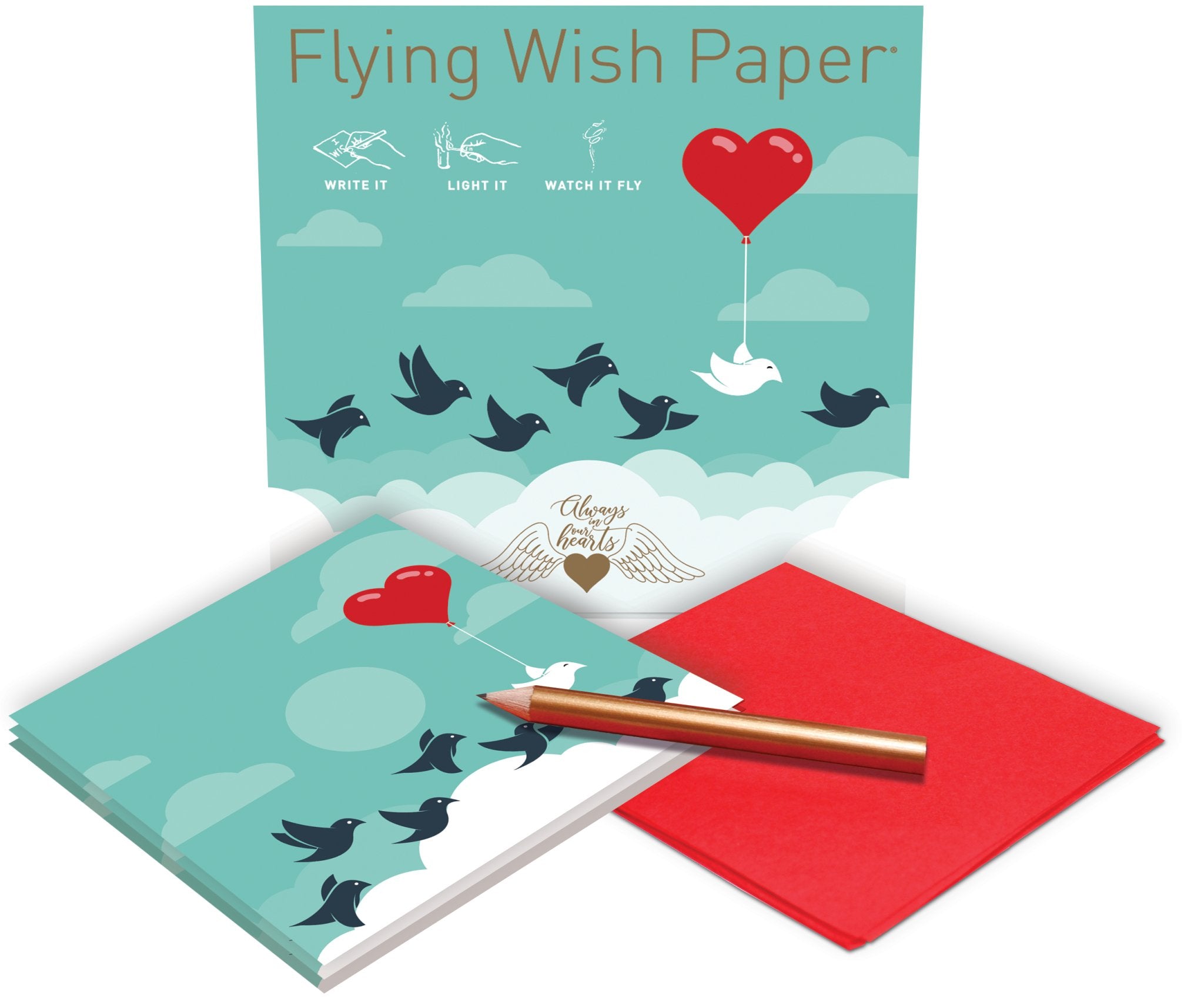 ALWAYS / Mini kit with 15 Wishes + accessories - Spiral Circle