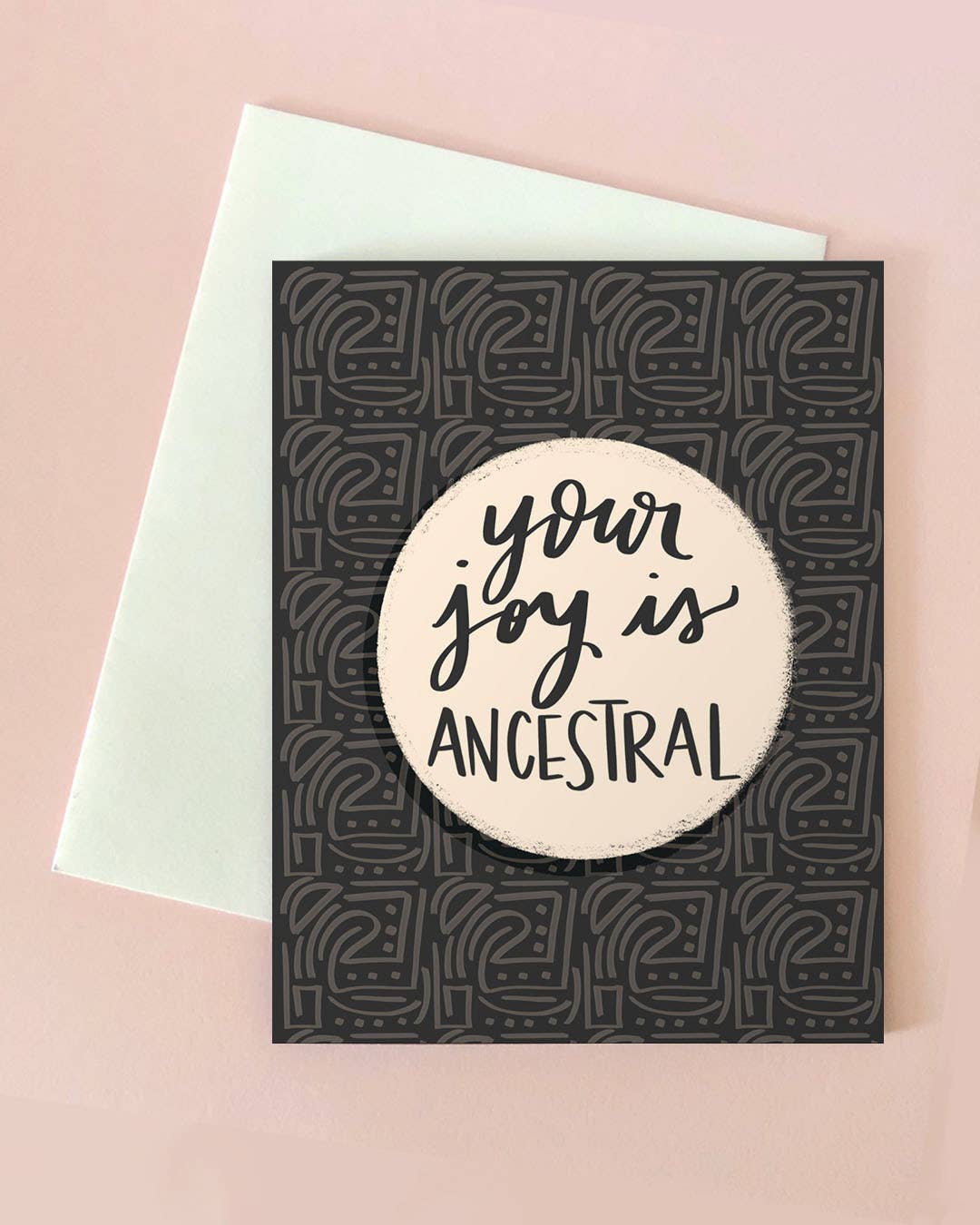 Ancestral Joy Juneteenth Card  - Spiral Circle