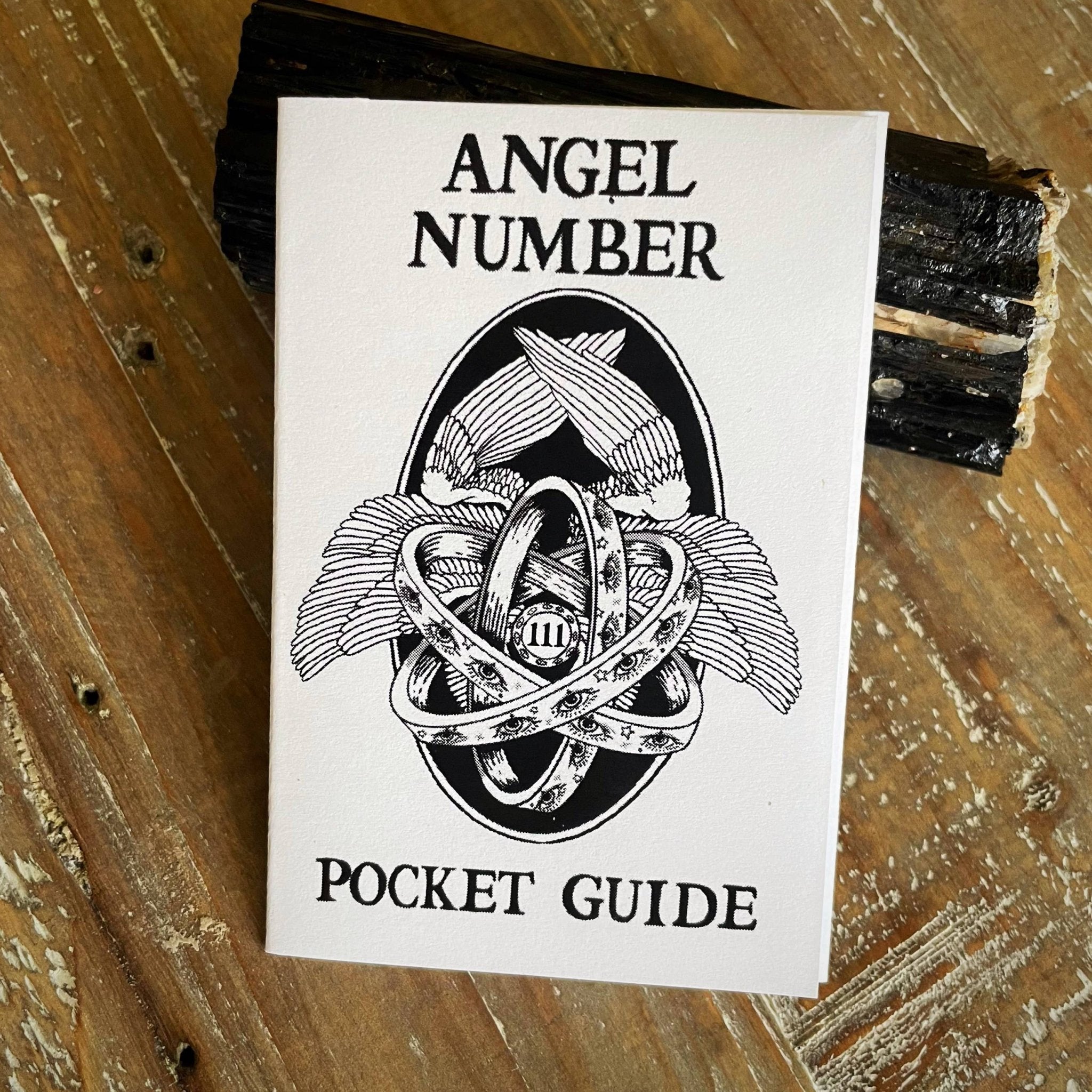 Angel Numbers Pocket Guide Mini Zine - Spiral Circle
