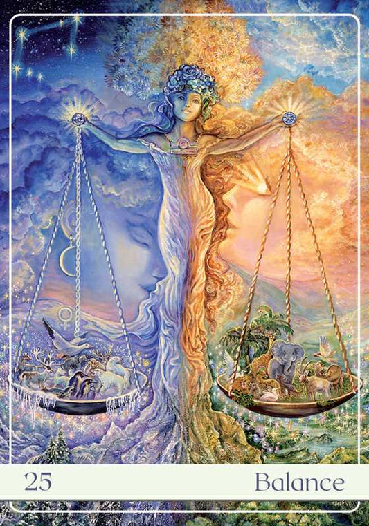 Angelic Vibrations Oracle by Josephine Wall - Spiral Circle